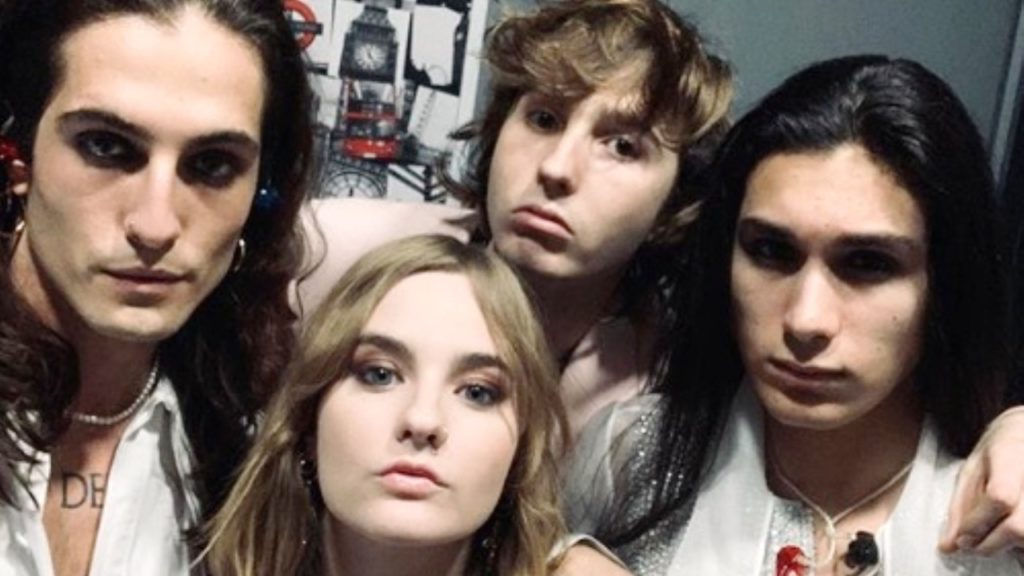 I Maneskin prima